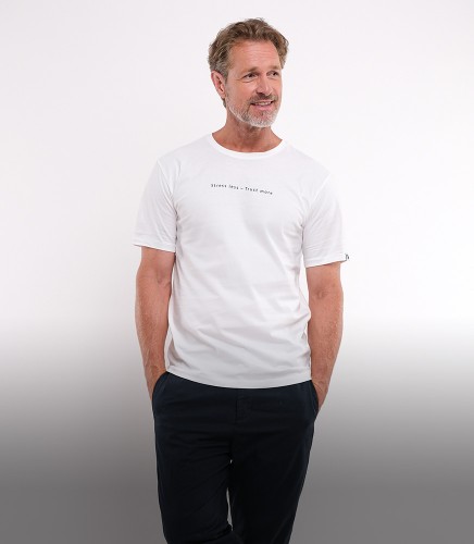 T-Shirt «stress less» –  Herren 